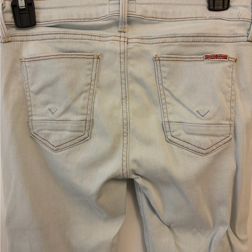 Hudson Jeans Women's Light Blue Denim Flare Jeans - Picture 7 of 7